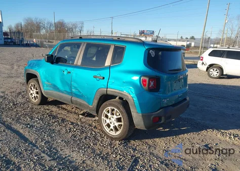 2020 Jeep Renegade Sport 4X4 из США, поврежденный, VIN ZACNJBAB1LPL06084